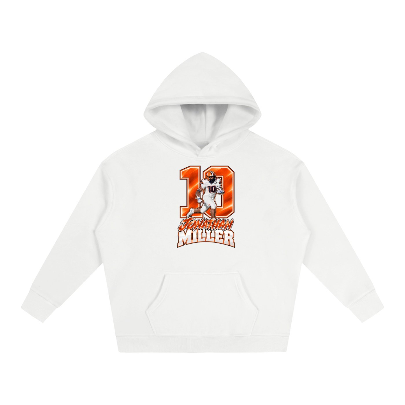 Jonathan Miller Oversize Fleeced Hoodie - Image 2