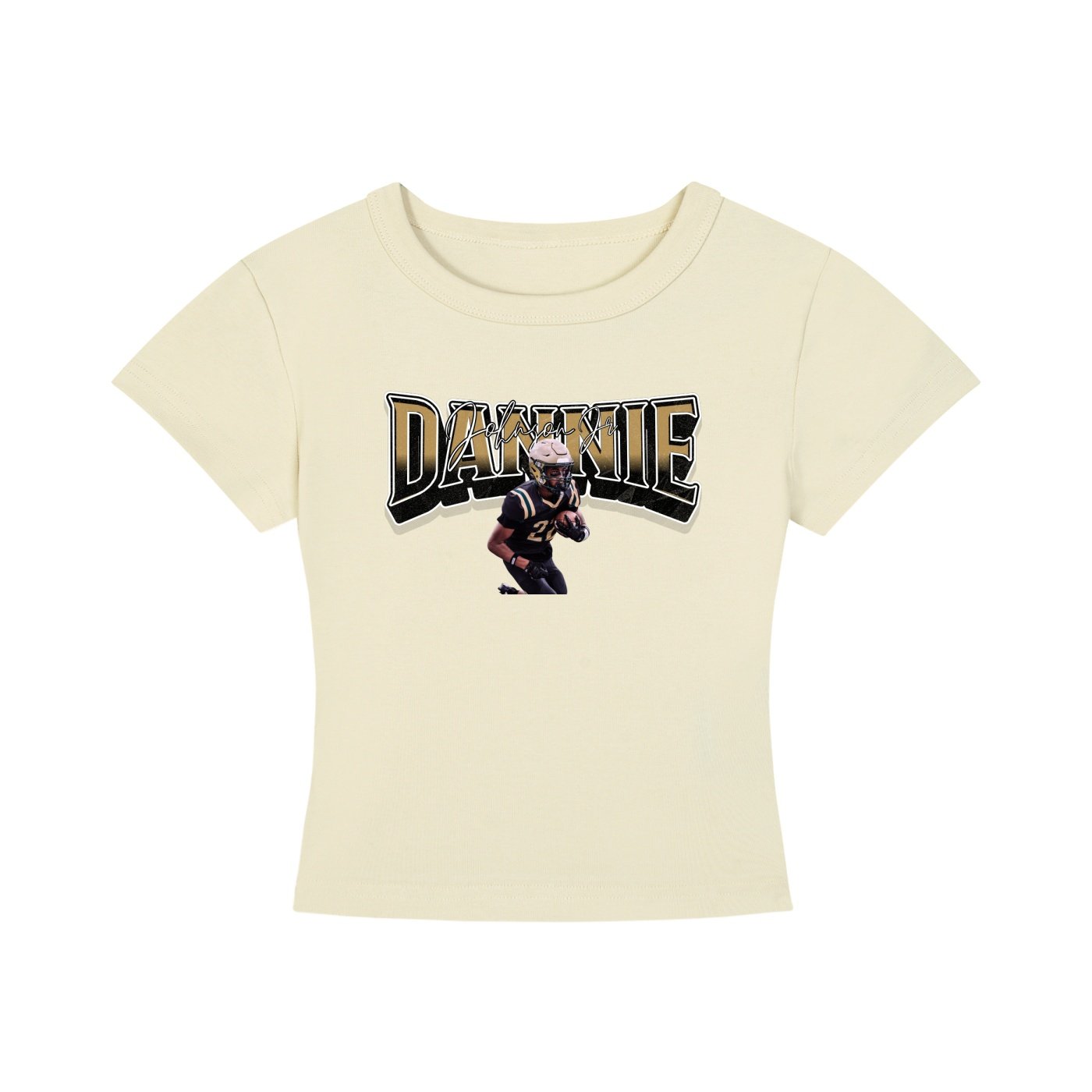 Dannie Johnson jr Women's CropTop - Image 4