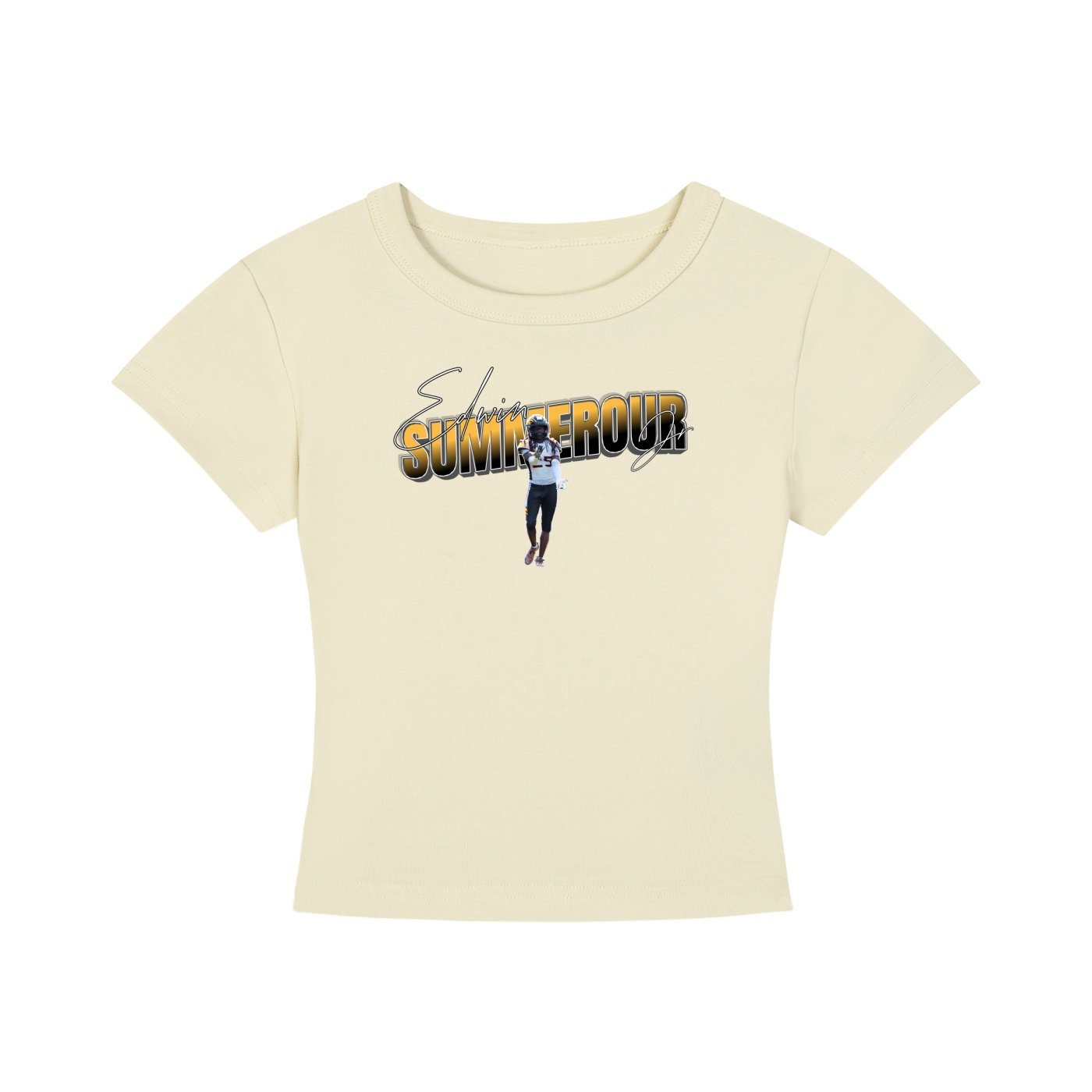 Edwin summerour jr Women's CropTop - Image 4