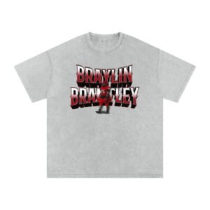 Braylin Brantley Snow Washed Oversized TEE - Image 3