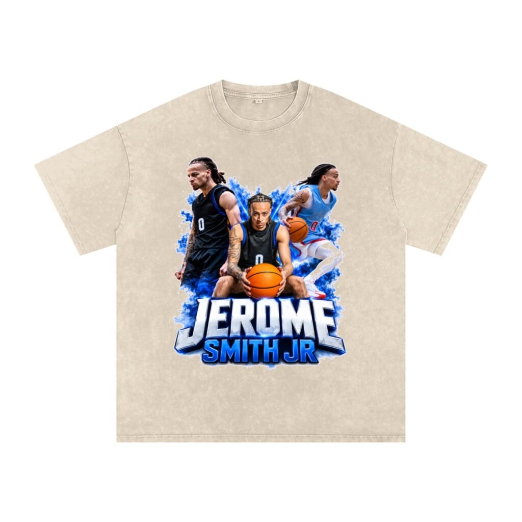 Jerome Smith Jr Snow Washed Oversized TEE
