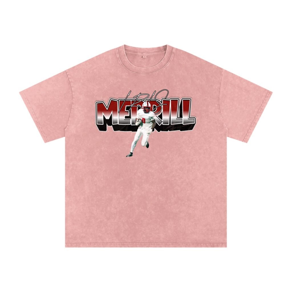 Iris Merrill Snow Washed Oversized TEE