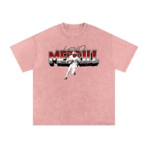Iris Merrill Snow Washed Oversized TEE - Image 5
