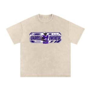 Darrell owens jr Snow Washed Oversized TEE - Image 2