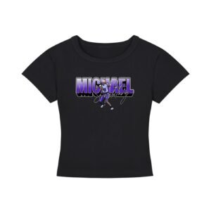 Michael Singletary Women's CropTop - Image 1