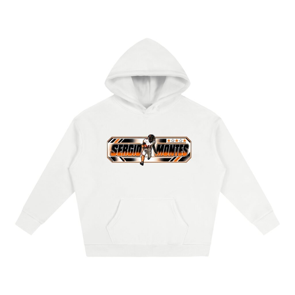 Sergio Montes  Oversize Fleeced Hoodie