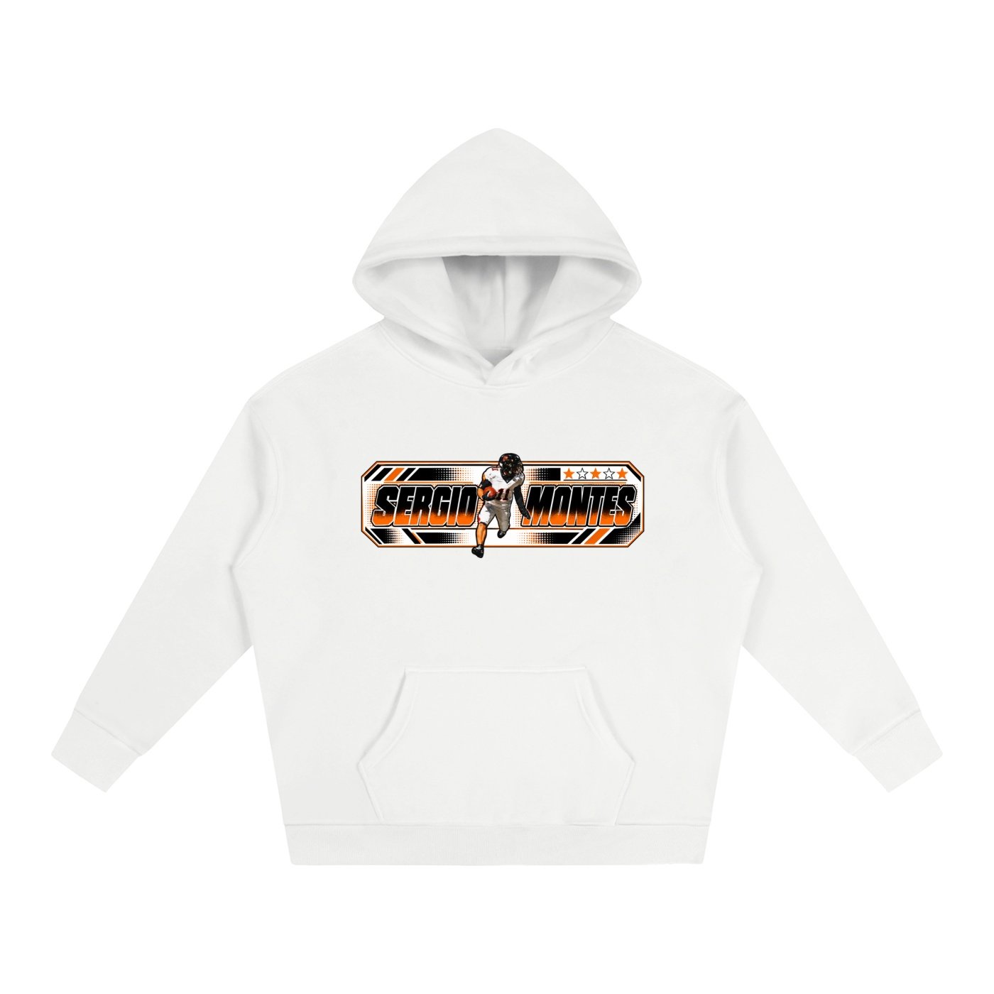 Sergio Montes  Oversize Fleeced Hoodie - Image 2