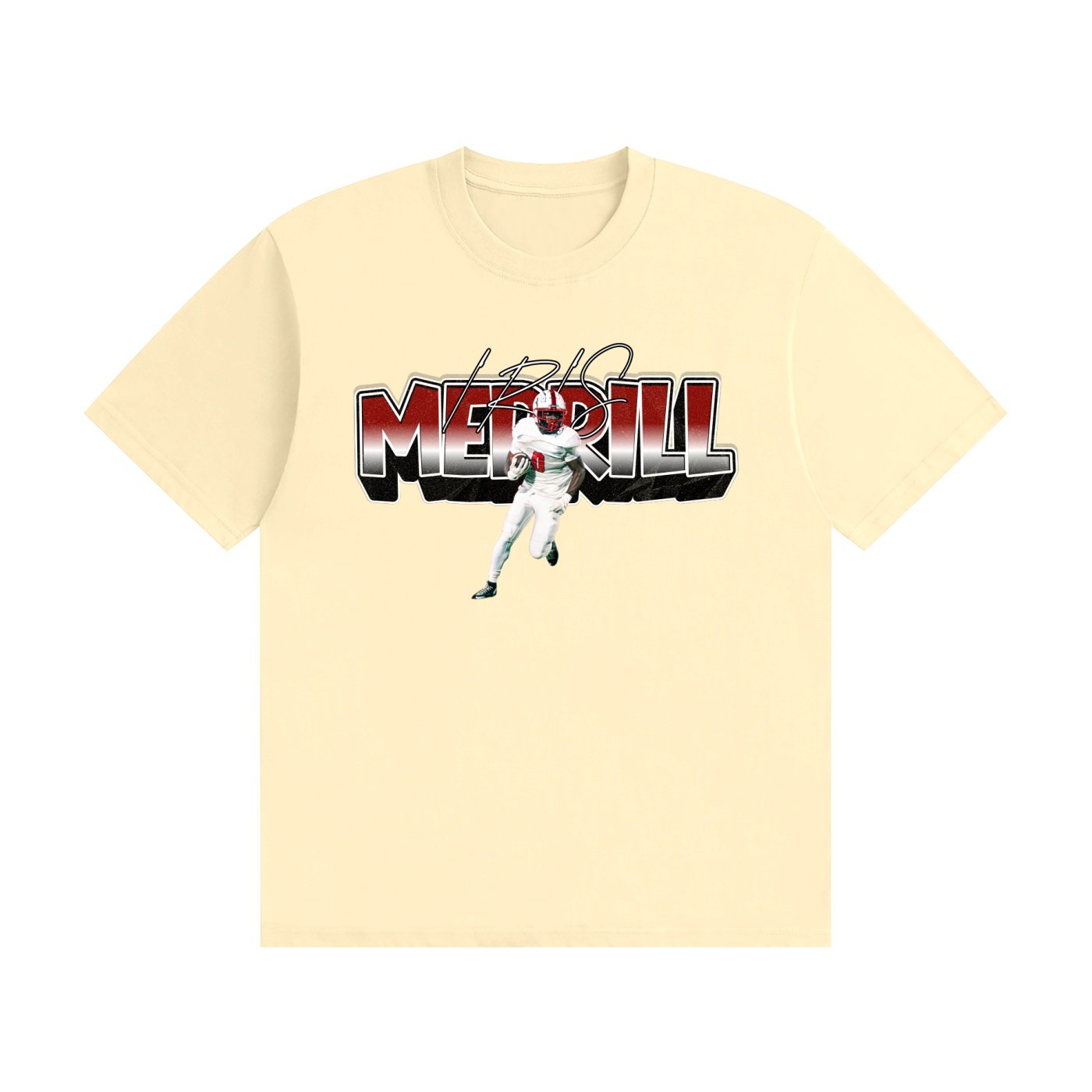 Iris Merrill  Unisex Cotton T-Shirt - Image 3
