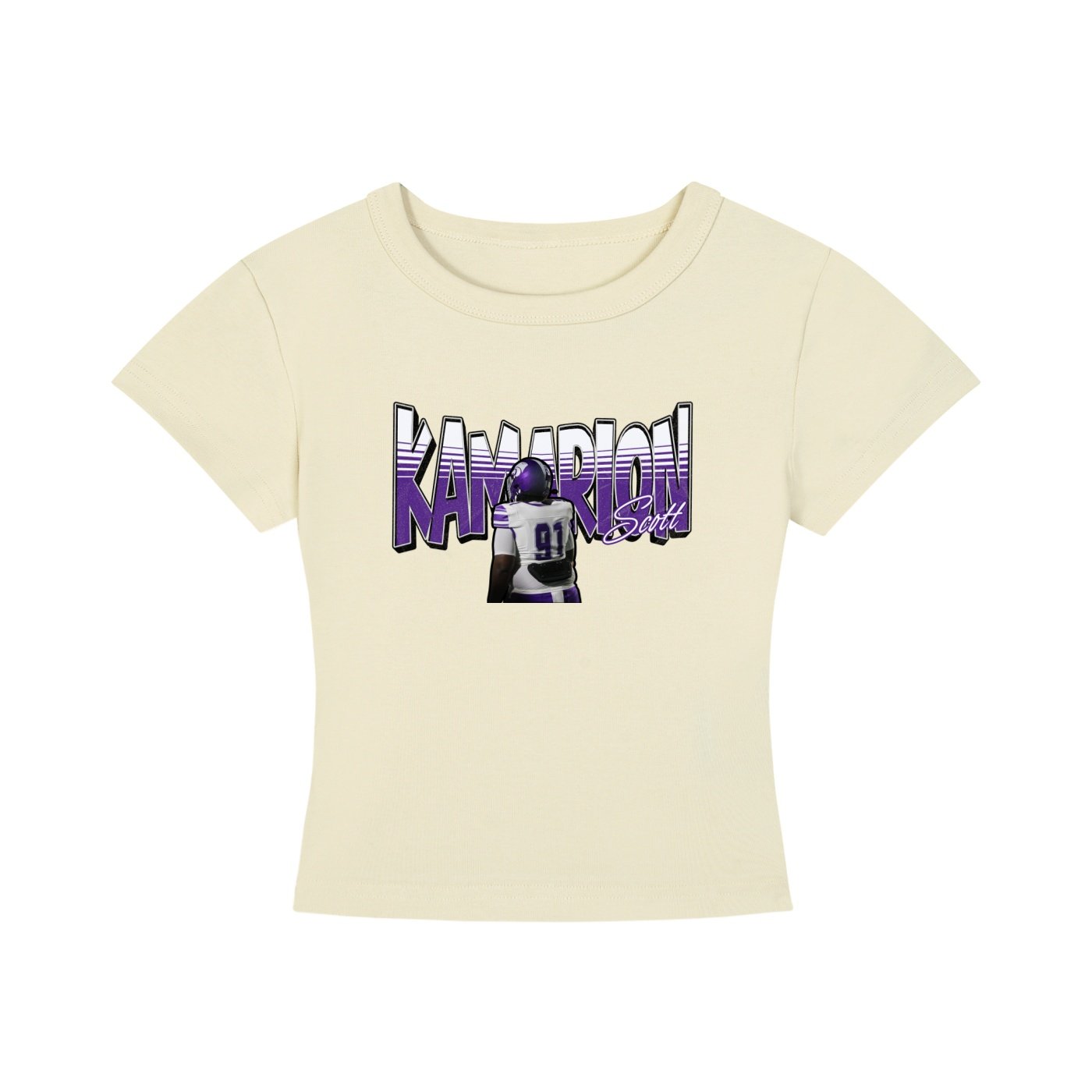 Kamarion scott   Women's CropTop - Image 4