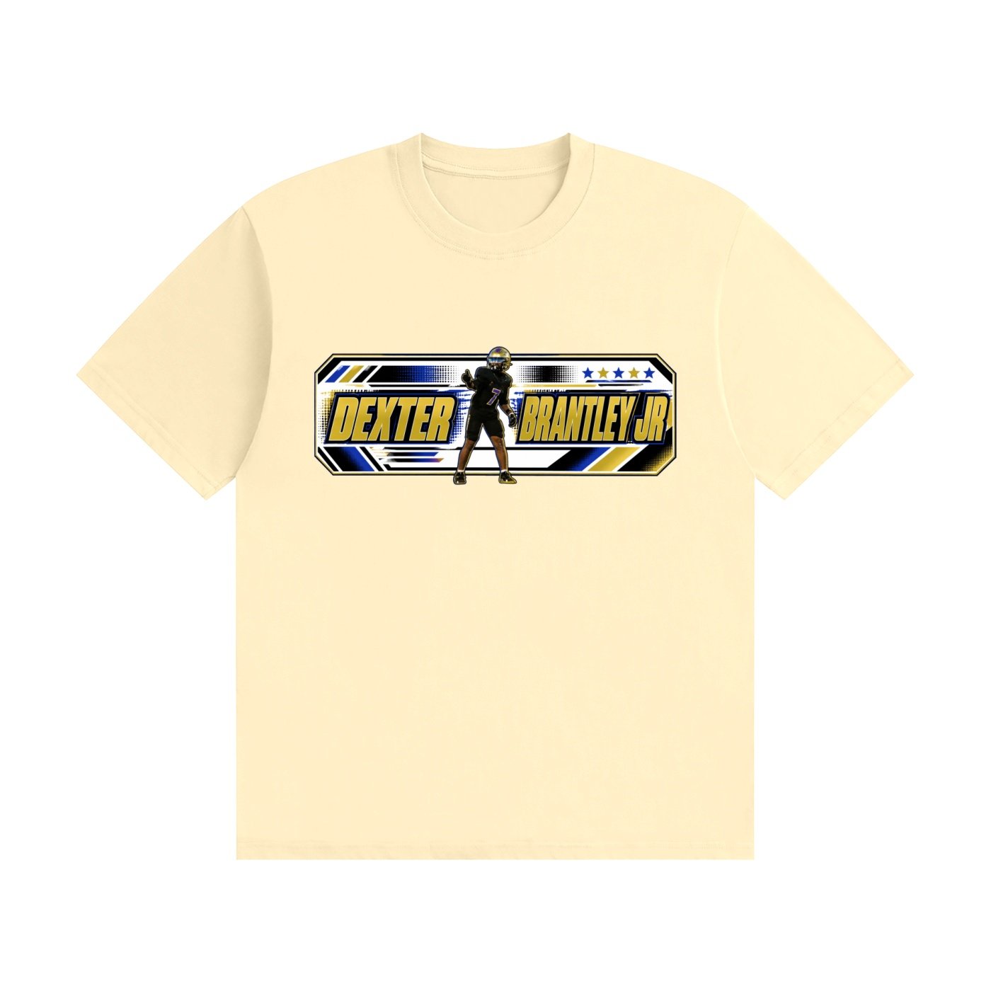 Dexter Brantley Jr, Unisex Cotton T-Shirt - Image 3