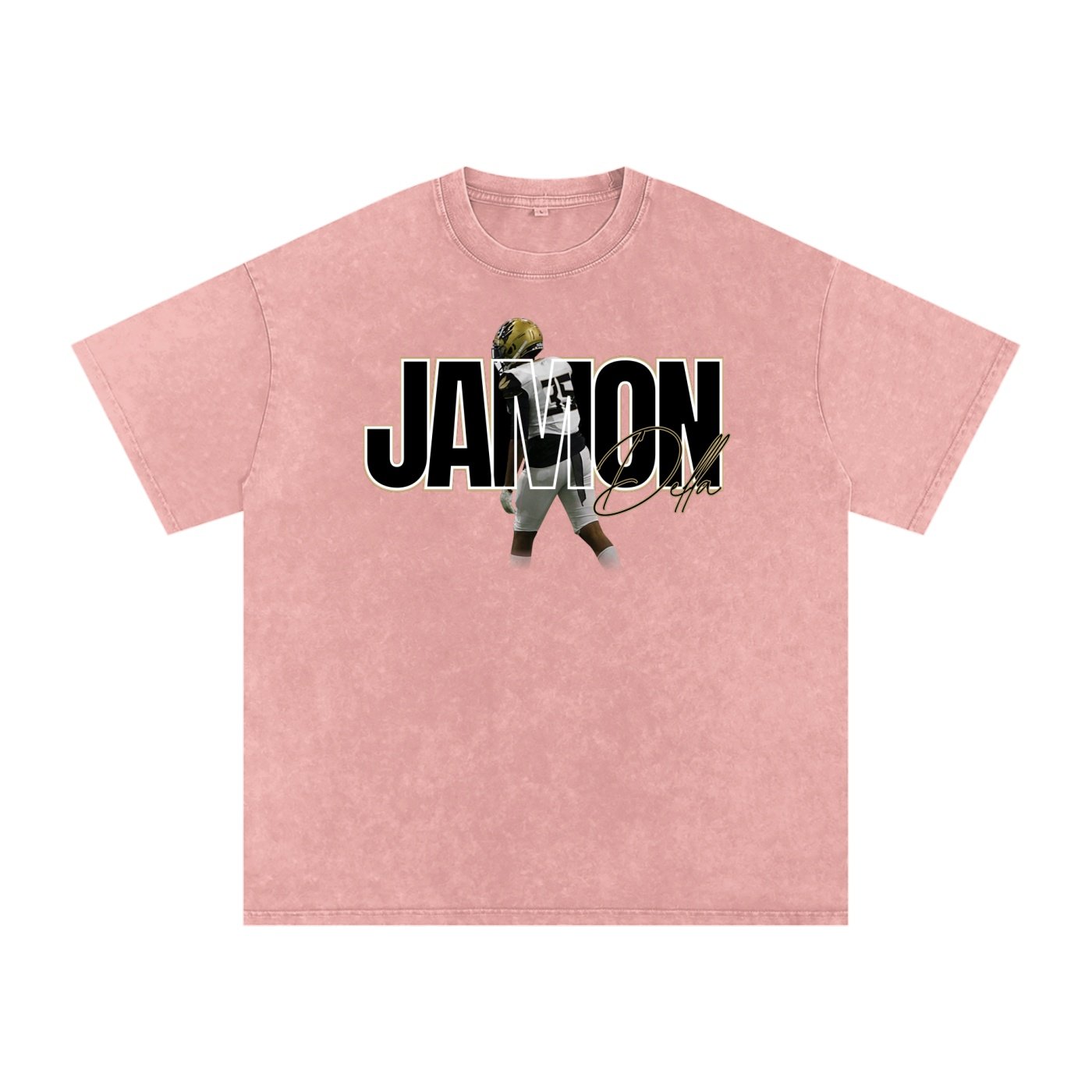 Jamon Della Snow Washed Oversized TEE - Image 5