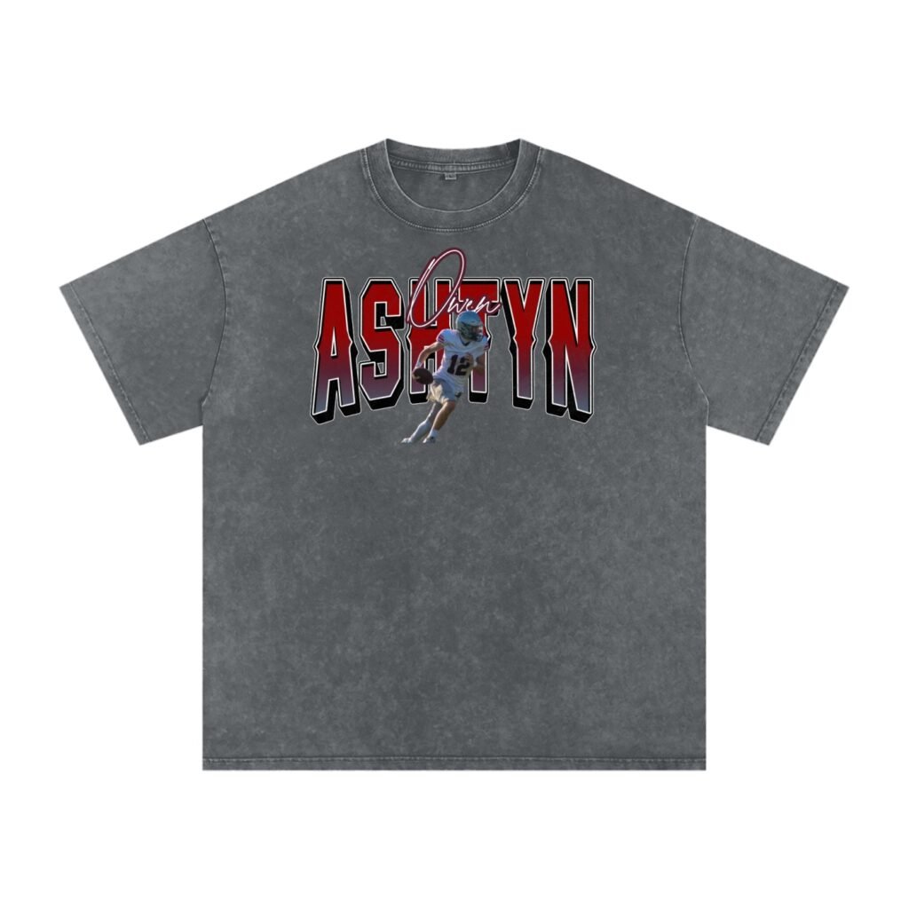 Ashtyn Owen Snow Washed Oversized TEE