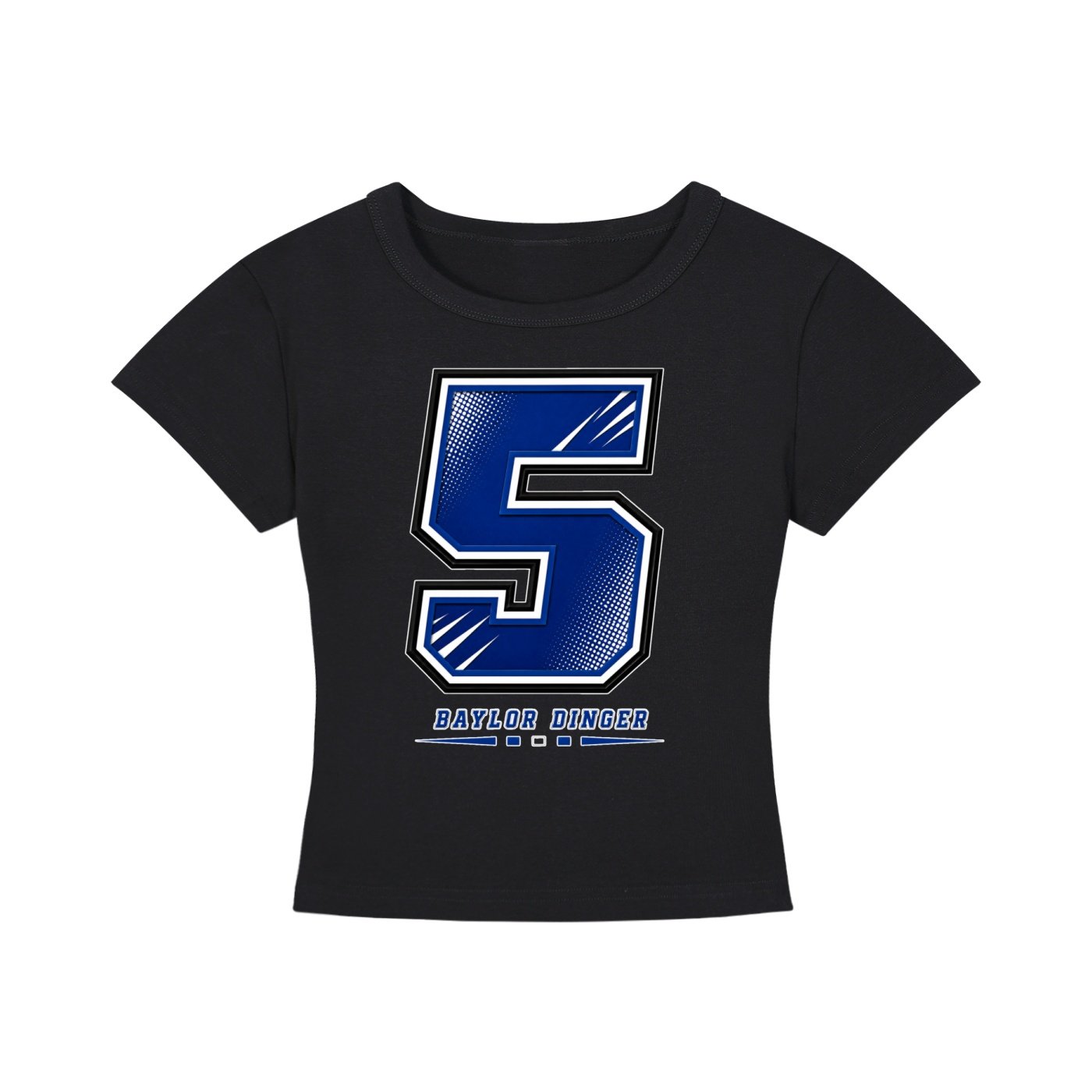 Baylor dinger Women's CropTop - Image 1