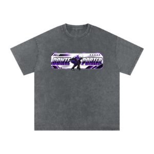 Donte Porter ll Snow Washed Oversized TEE - Image 4