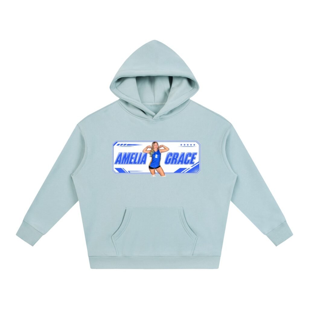 Amelia Grace Oversize Fleeced Hoodie