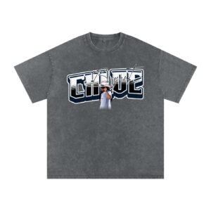 Chloe Bryant Snow Washed Oversized TEE - Image 4