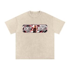Ashley Boswell Snow Washed Oversized TEE - Image 2