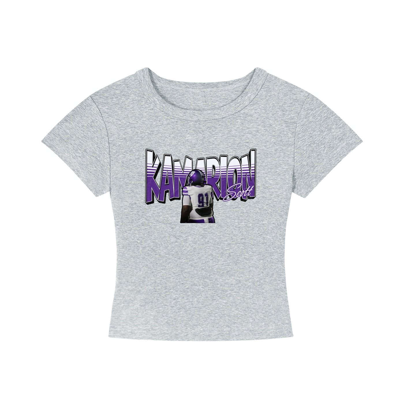 Kamarion scott   Women's CropTop - Image 3