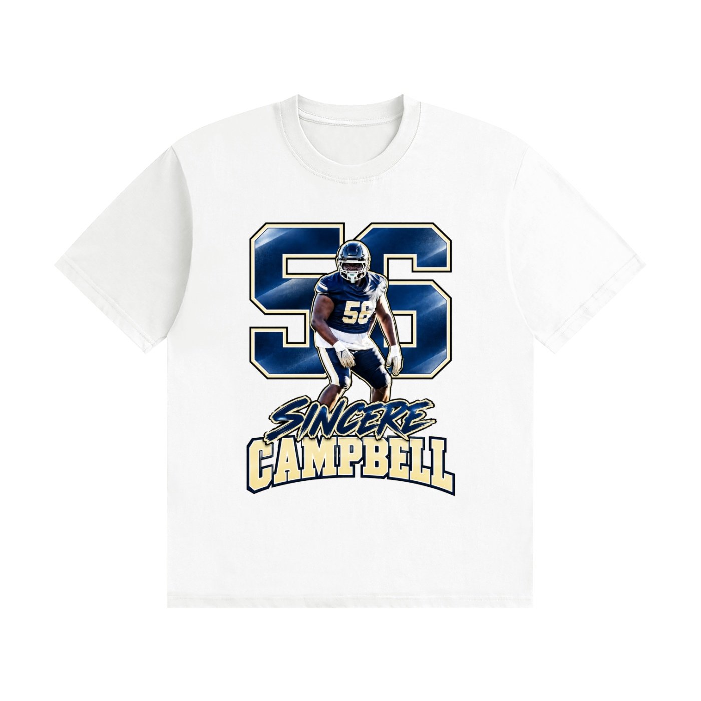 Sincere Campbell Unisex Cotton T-Shirt - Image 2