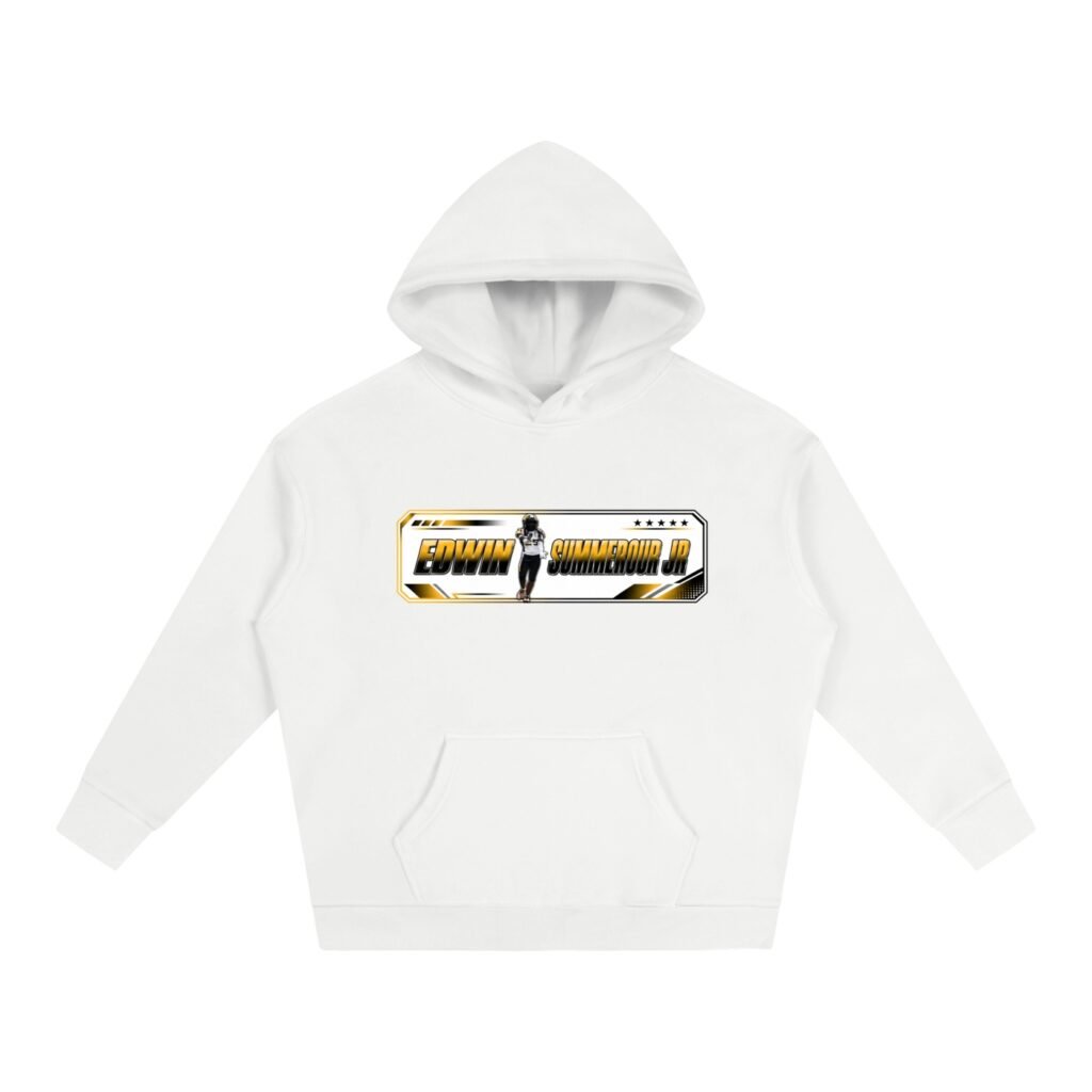 Edwin summerour jr Oversize Fleeced Hoodie