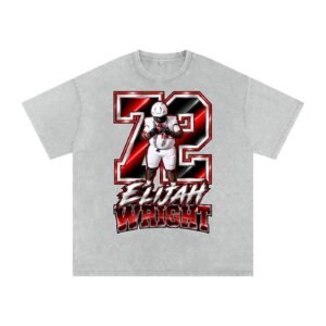 Elijah Wright  Snow Washed Oversized TEE - Image 3