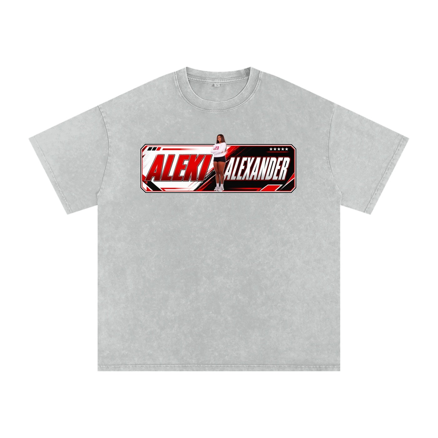 Aleki Alexander Snow Washed Oversized TEE - Image 3
