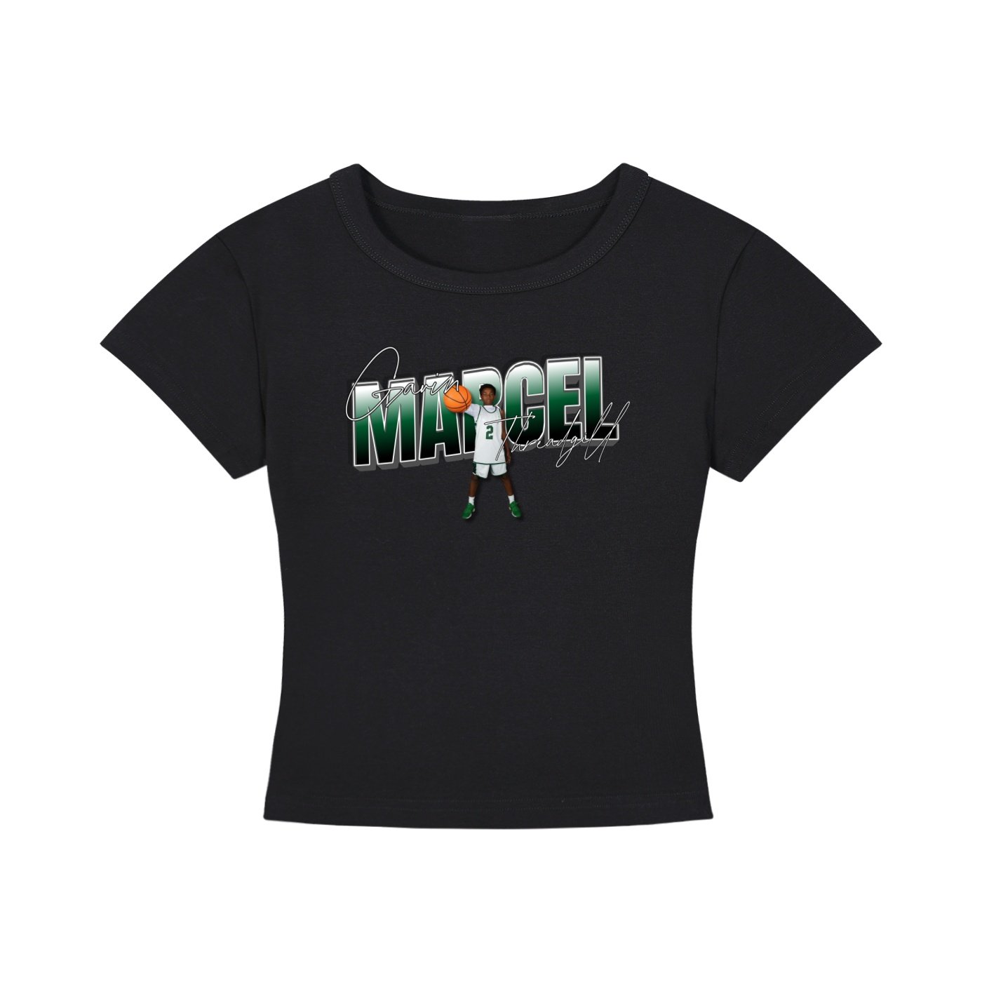 Gavin Marcel Threadgill  Women's CropTop - Image 1