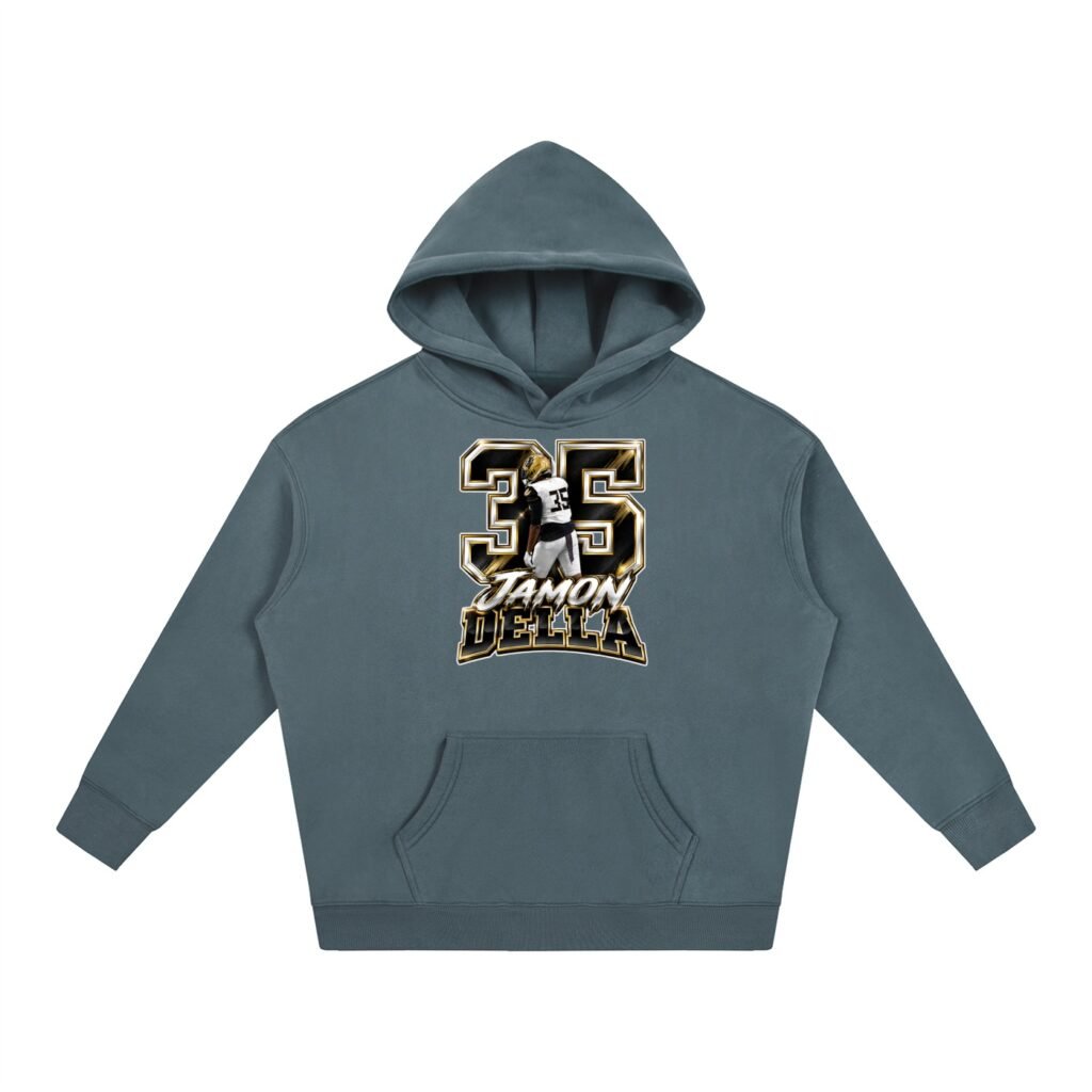 Jamon Della  Oversize Fleeced Hoodie