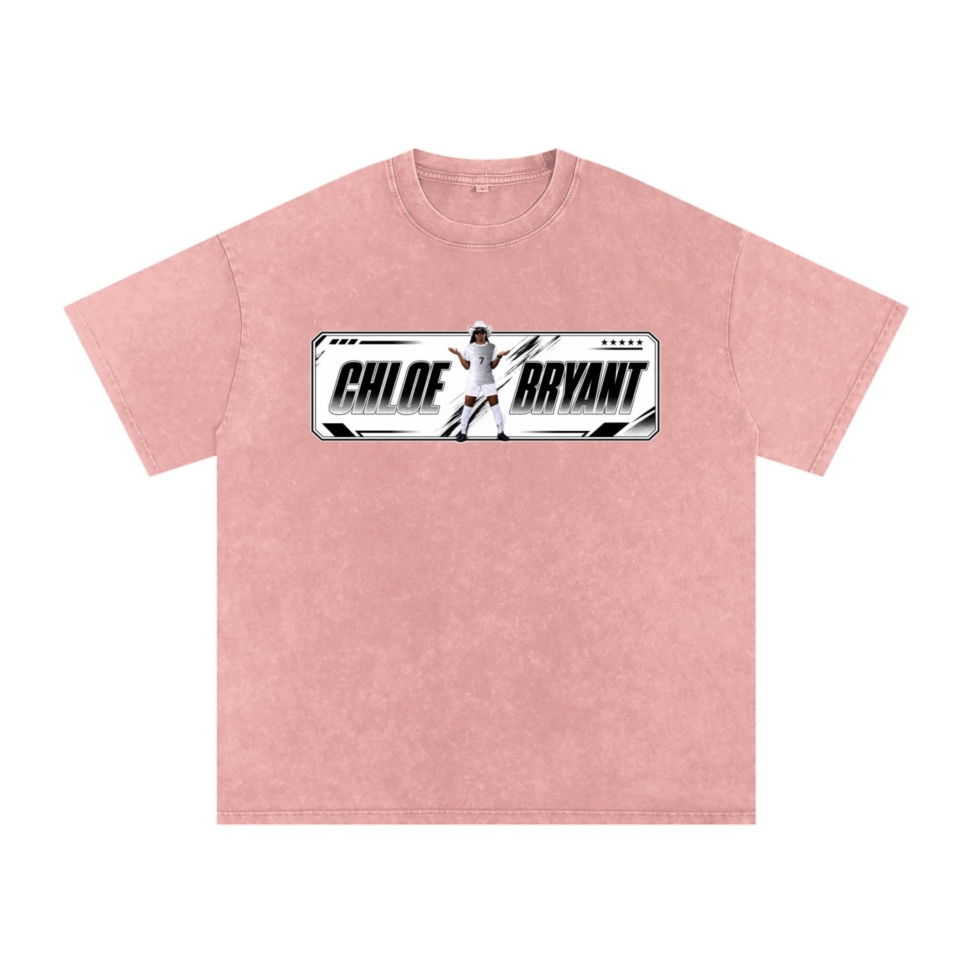 Chloe Bryant Snow Washed Oversized TEE - Image 5