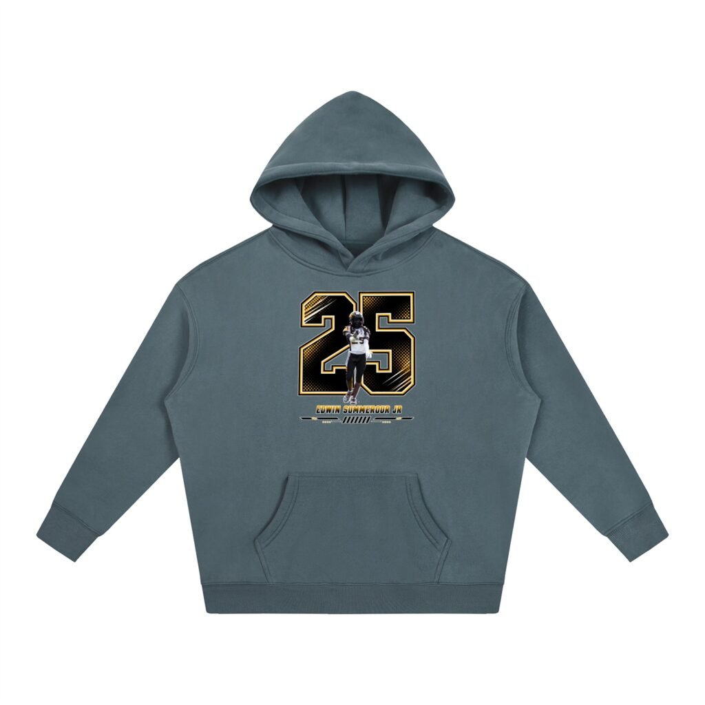 Edwin summerour jr Oversize Fleeced Hoodie