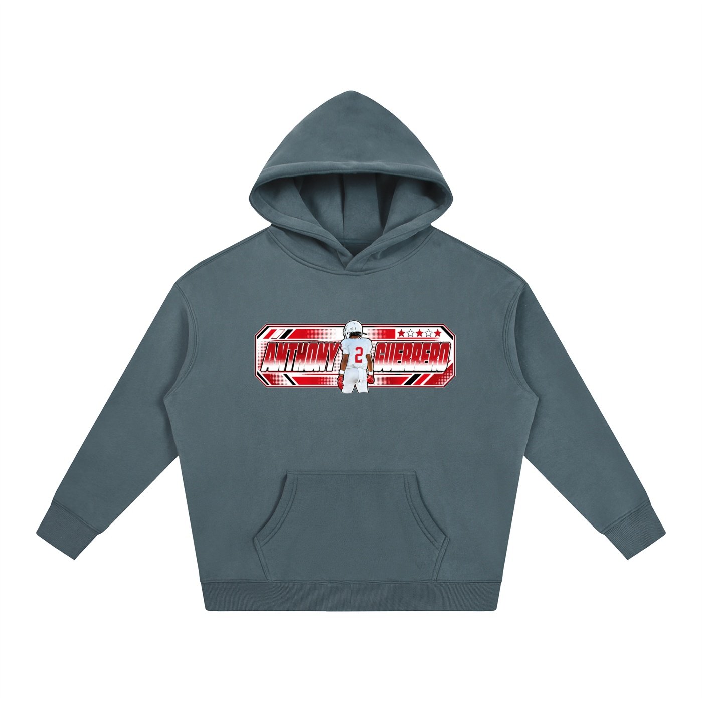 Anthony Guerrero  Oversize Fleeced Hoodie - Image 4