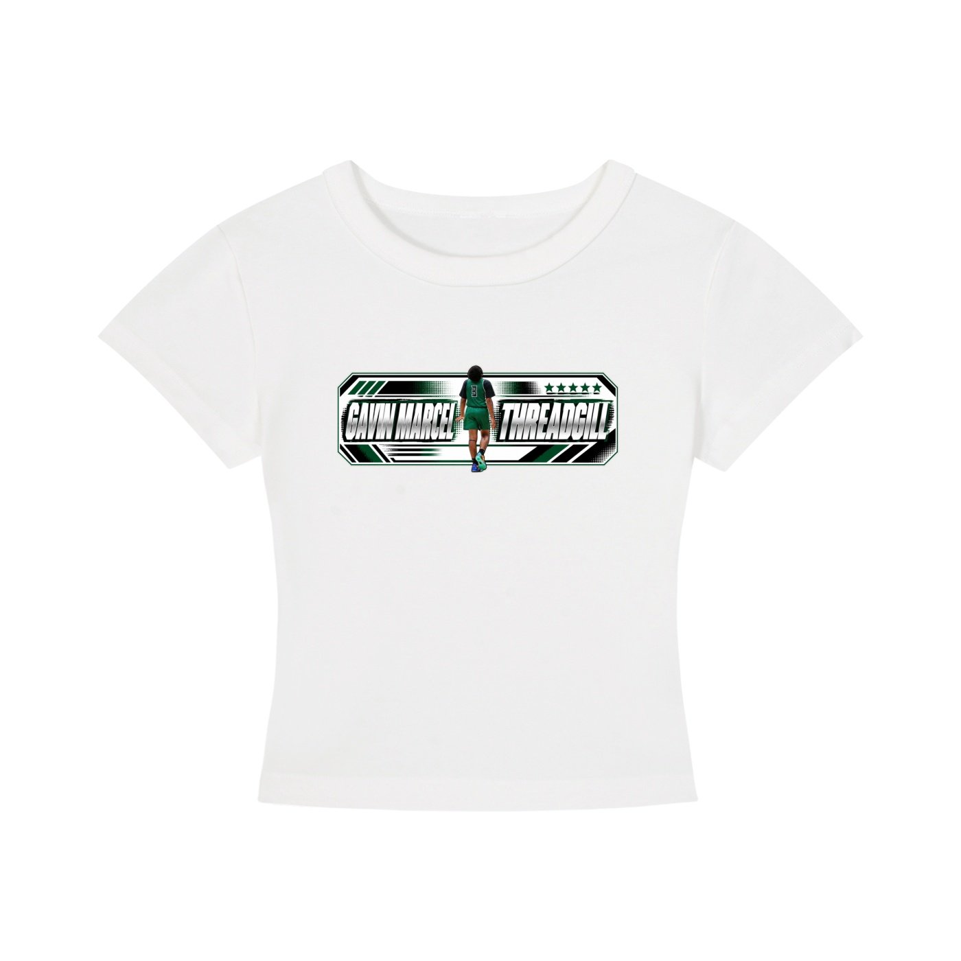 Gavin Marcel Threadgill  Women's CropTop - Image 2