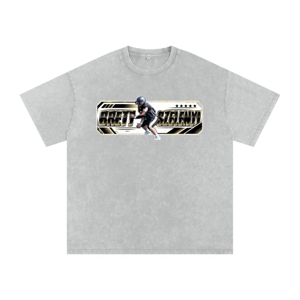 brett szelenyi Snow Washed Oversized TEE