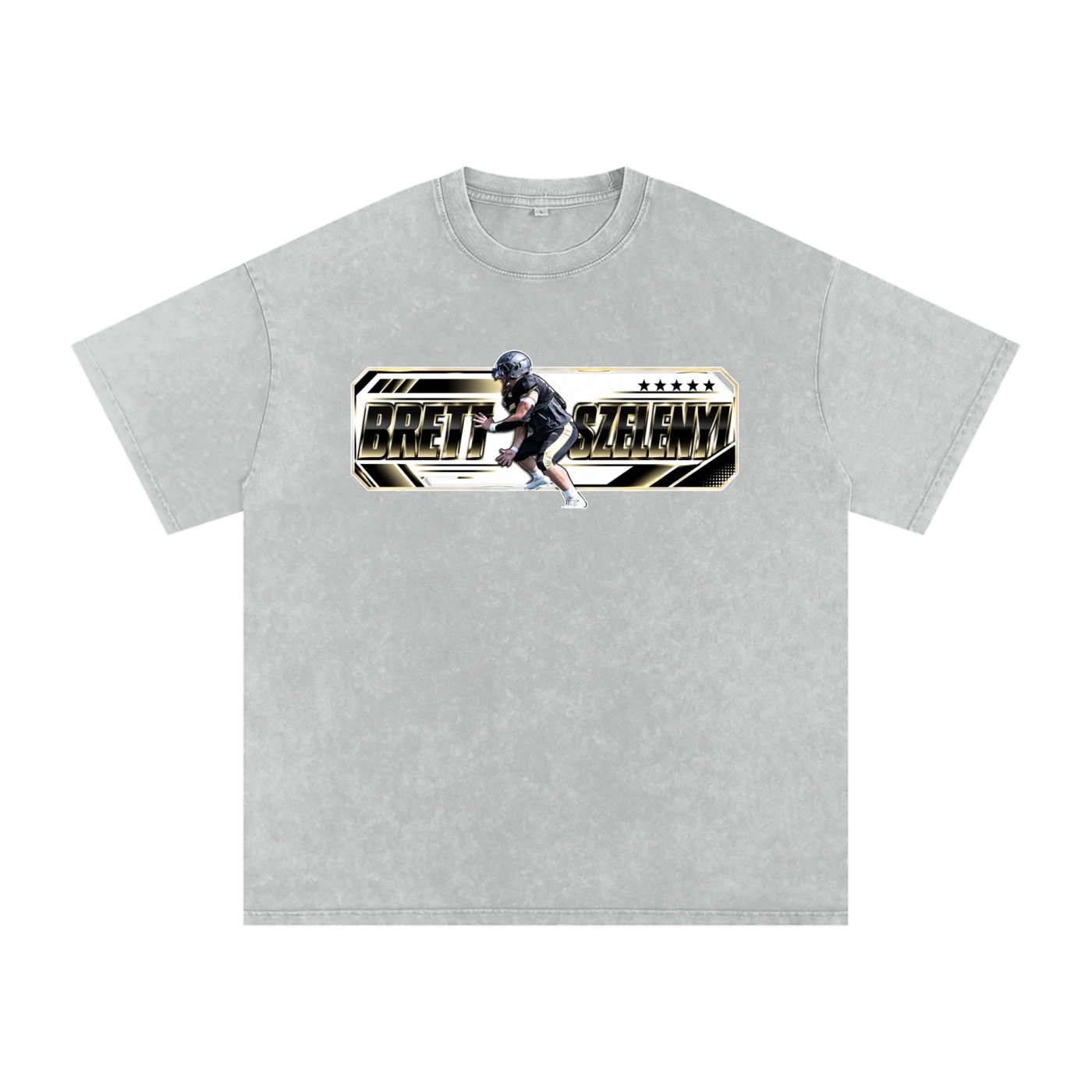 brett szelenyi Snow Washed Oversized TEE - Image 3