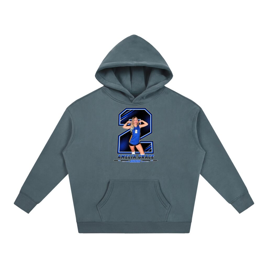 Amelia Grace Oversize Fleeced Hoodie