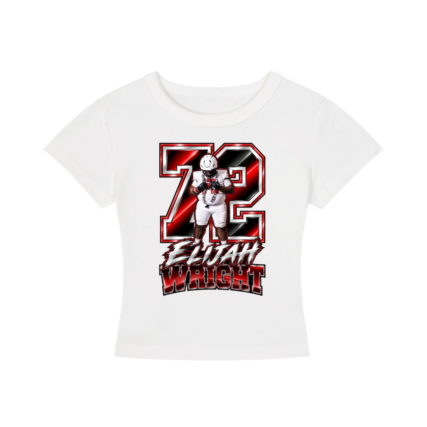 Elijah Wright  Women's CropTop - Image 2