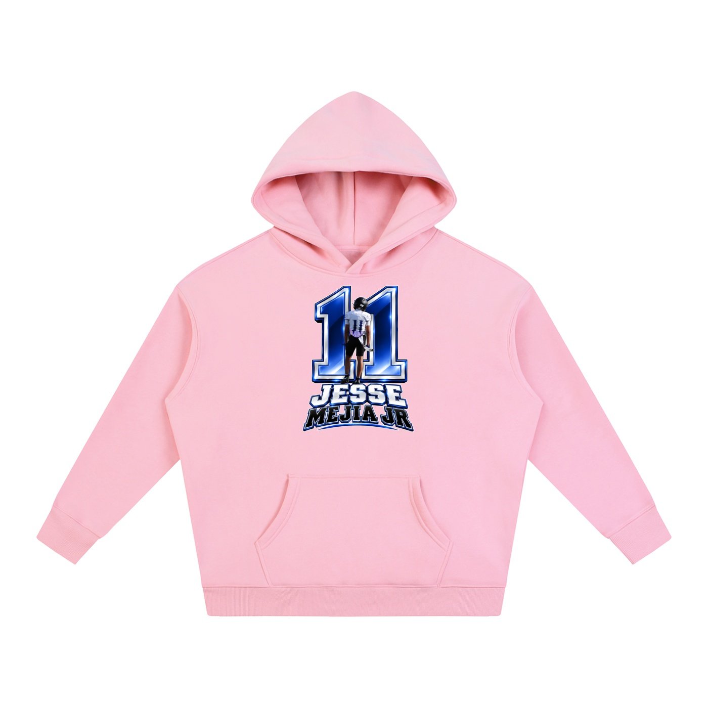 Jesse Mejia Jr  Oversize Fleeced Hoodie - Image 5