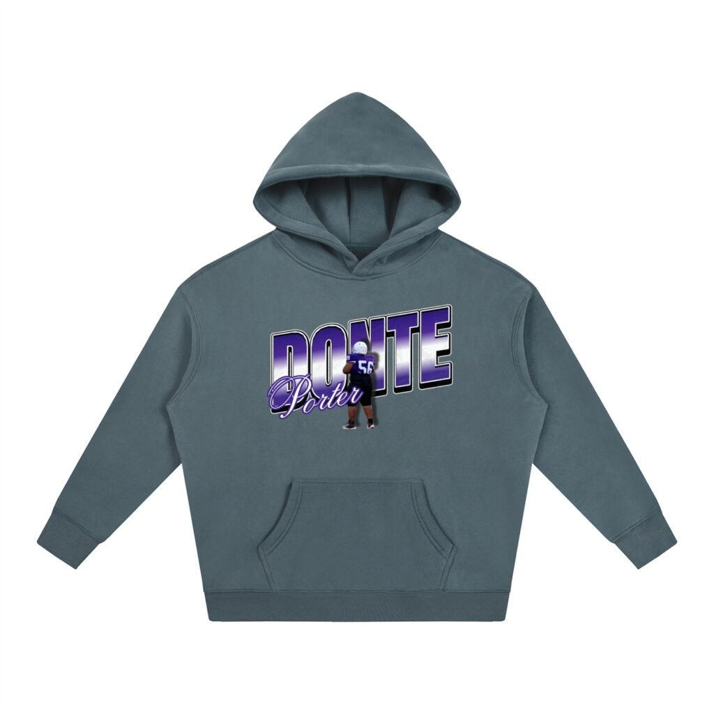 Donte Porter ll Oversize Fleeced Hoodie