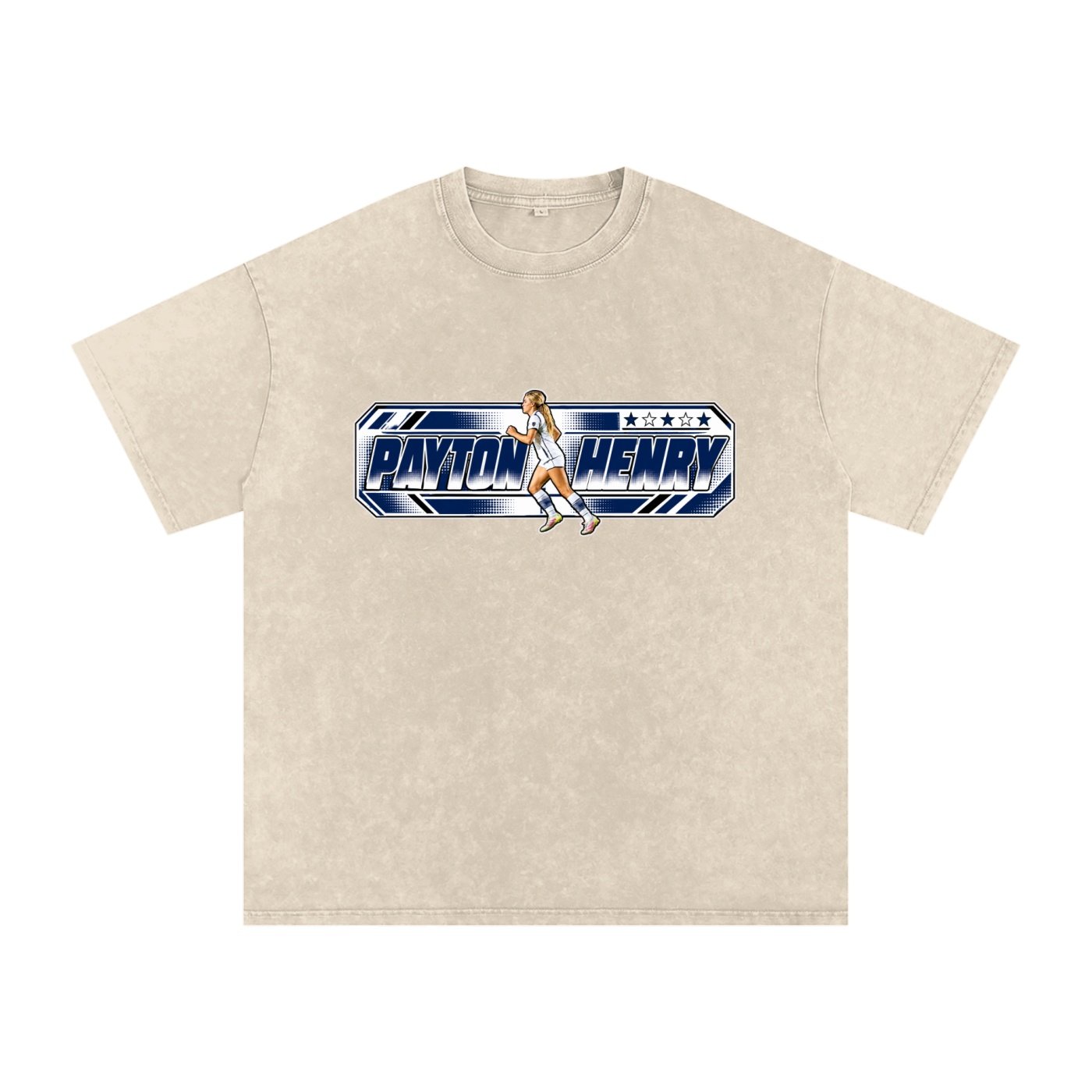 Payton Henry   Snow Washed Oversized TEE - Image 2