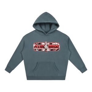 Elijah Wright  Oversize Fleeced Hoodie - Image 4