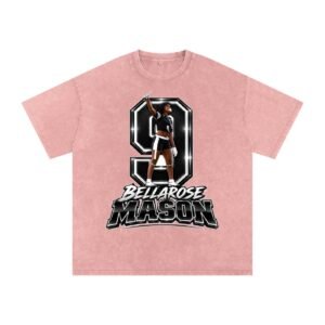 Bellarose Mason Snow Washed Oversized TEE - Image 5