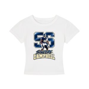 Sincere Campbell Women's CropTop - Image 2