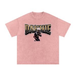 Dannie Johnson jr Snow Washed Oversized TEE - Image 5