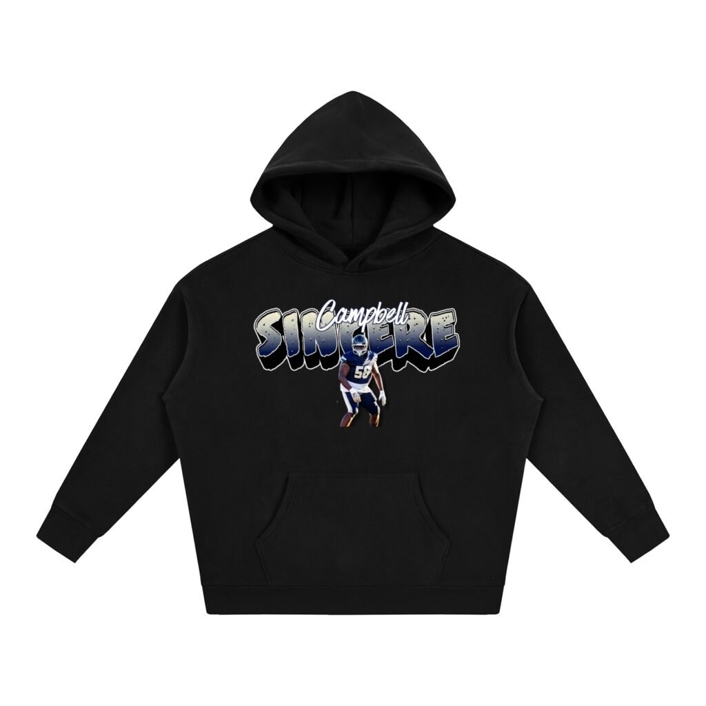 Sincere Campbell Oversize Fleeced Hoodie