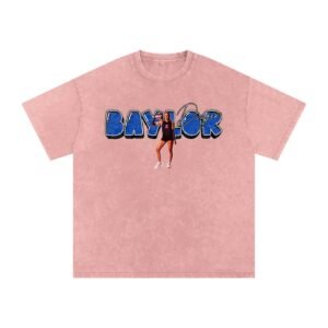 Baylor dinger Snow Washed Oversized TEE - Image 5