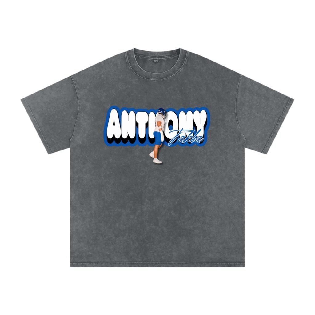 Anthony Takla Snow Washed Oversized TEE