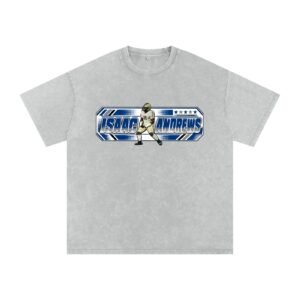 Isaac Andrews  Snow Washed Oversized TEE - Image 3