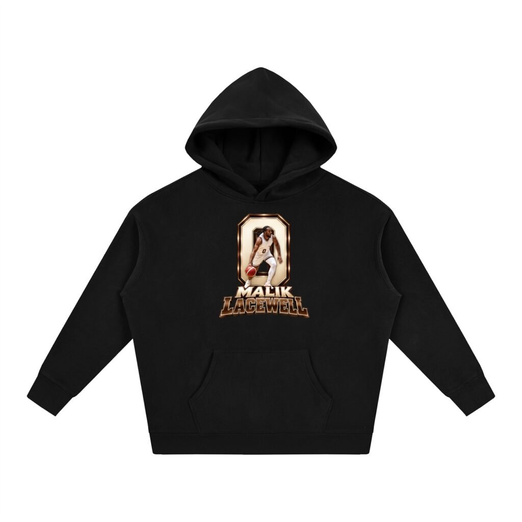 Malik Lacewell  Oversize Fleeced Hoodie