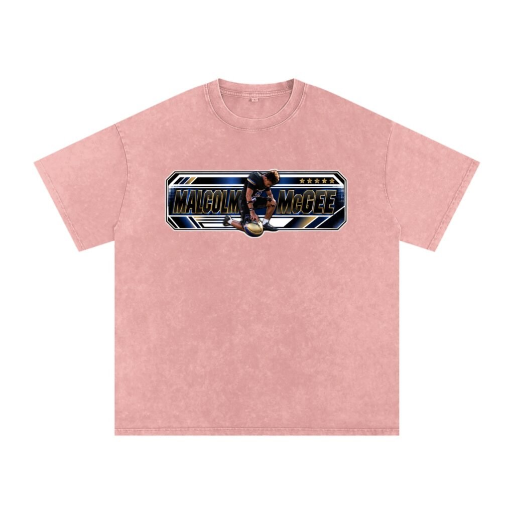 Malcolm McGee Snow Washed Oversized TEE