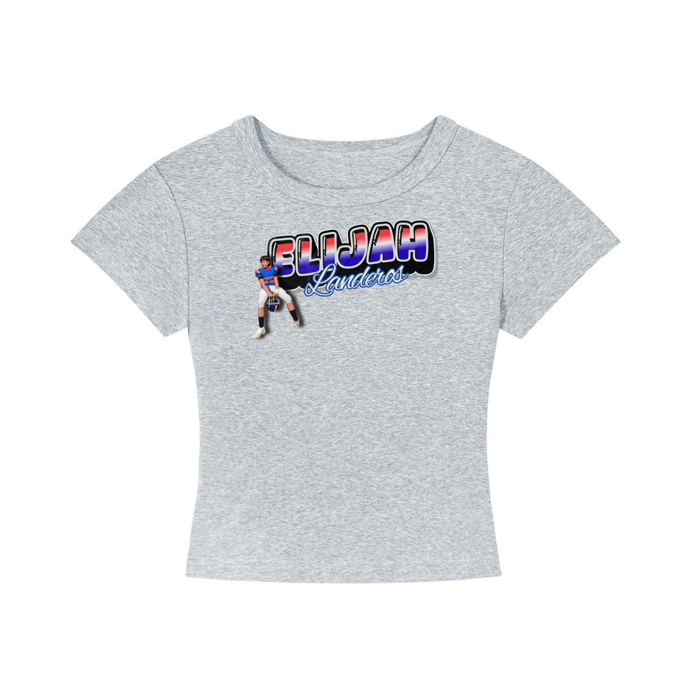 Elijah Landeros Women's CropTop - Image 3